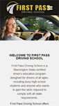 Mobile Screenshot of firstpassdrivingschool.com